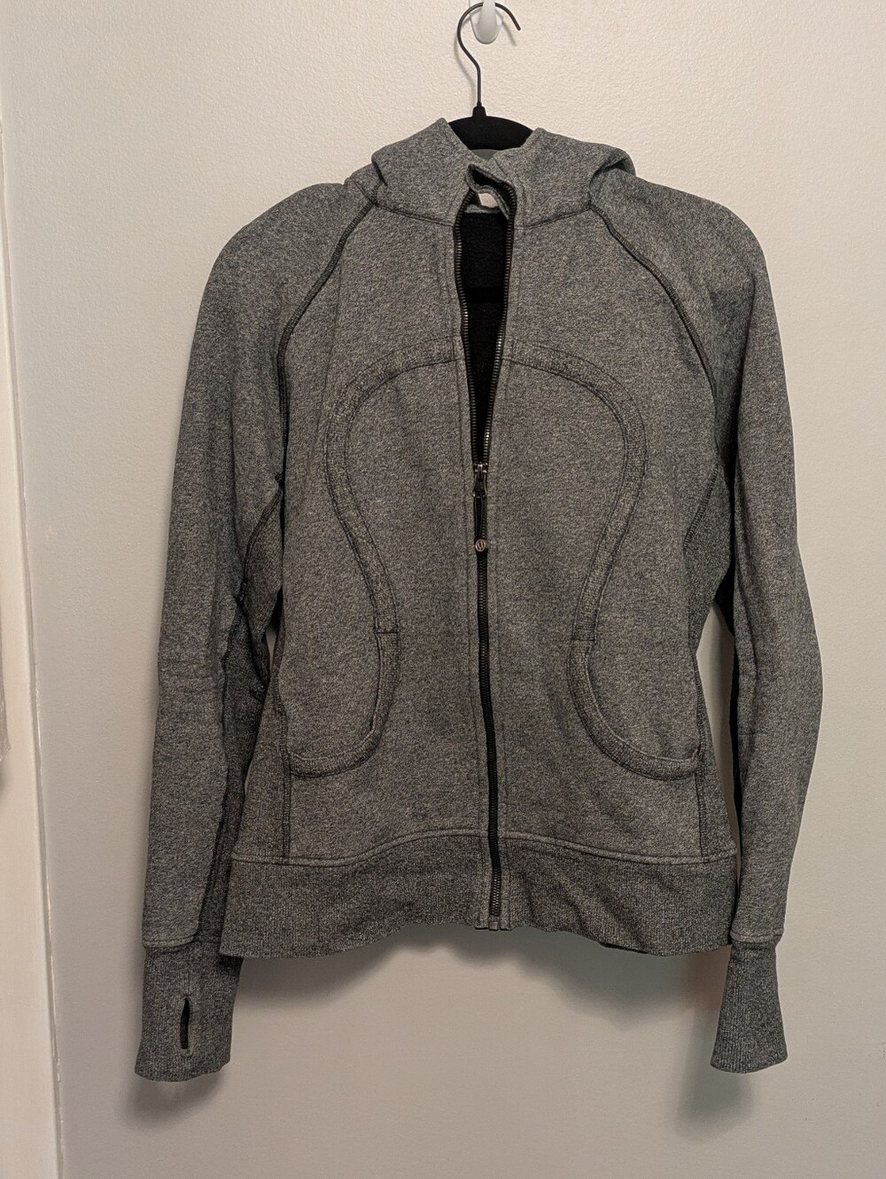 Lululemon Scuba II Heather Gray 12
